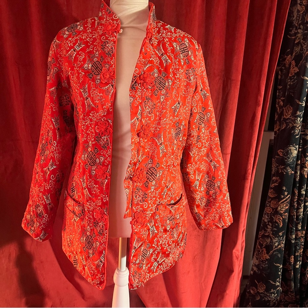 Chinoiserie Red Jacket